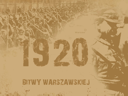 Kartka z mapą i napisem 1920